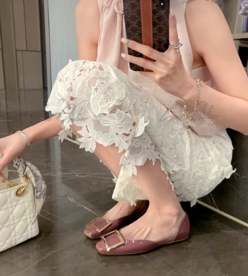 Roger Vivier 로저비비에 트럼펫 발레리나 플랫