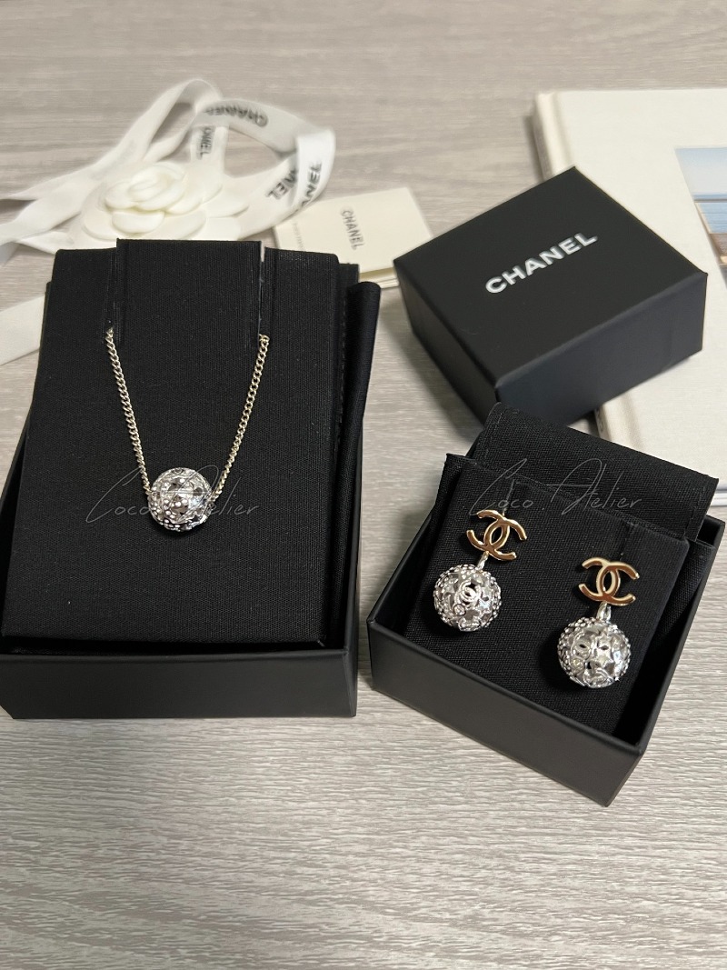 CHANEL 이어링 & 네크리스