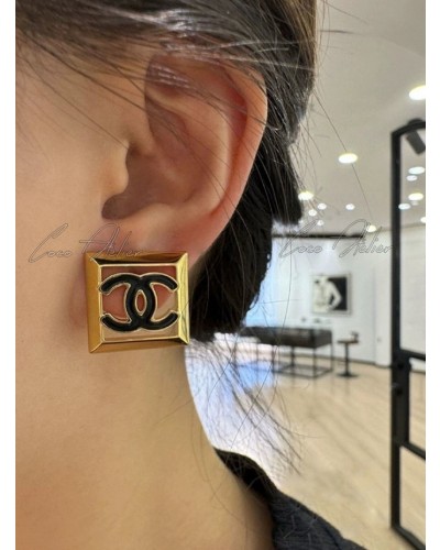 CHANEL CC 스퀘어 이어링