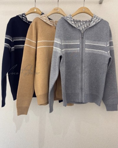 Dior Hoodie Zip-up & Pants (+3Type)