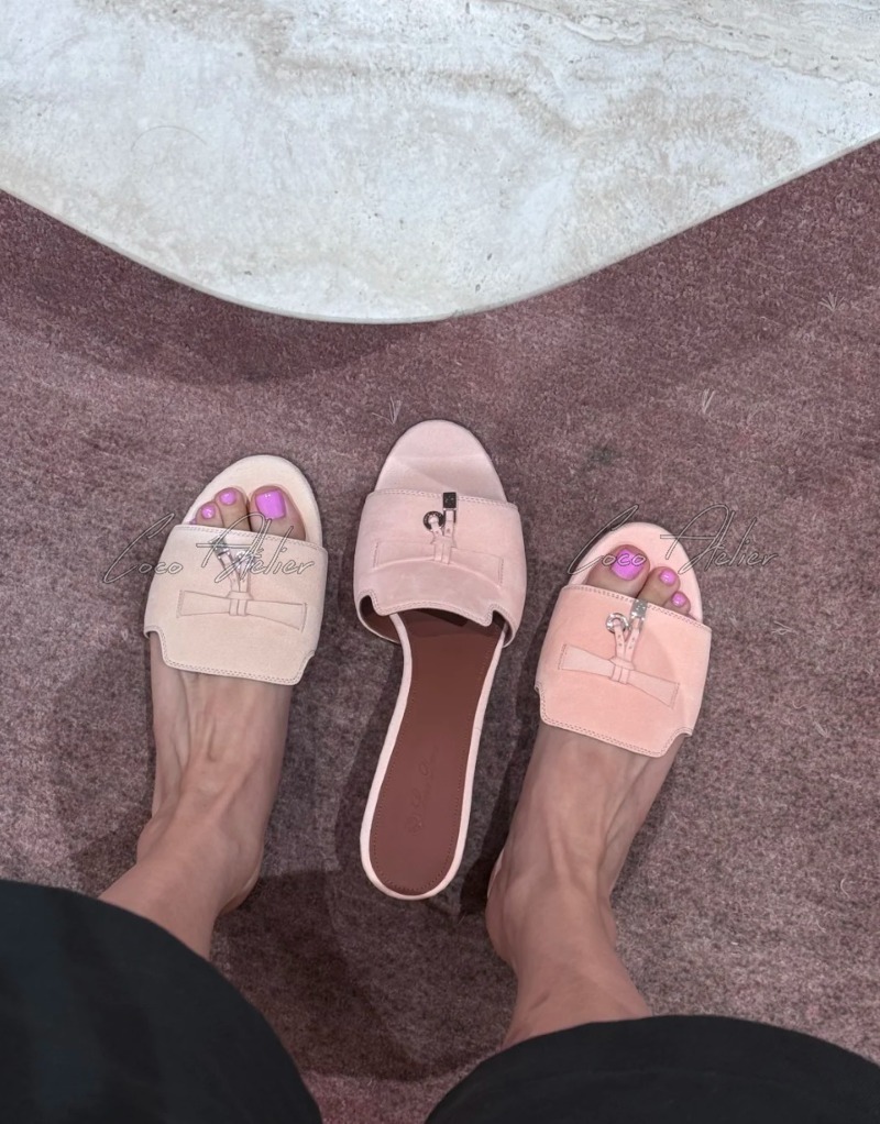 Loro Piana 로로피아나 썸머 참 슬리퍼