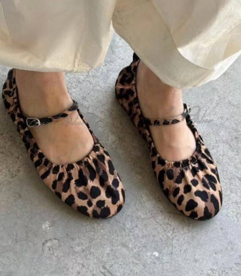 COTEMP GLOVE 레오파드 메리제인