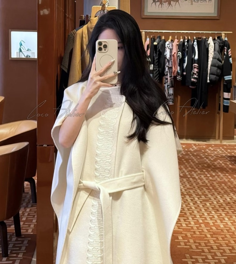 HERMES 에르메스 캐시미어 코트