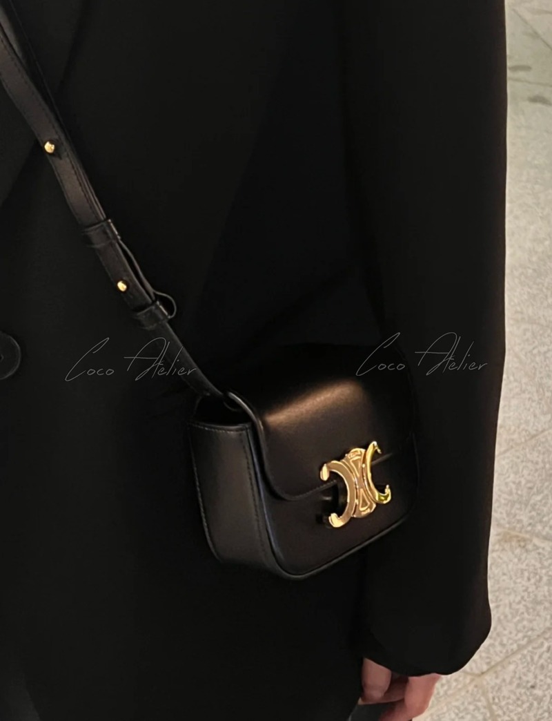 CELINE 셀린느 미니 클로드 샤이니 스킨