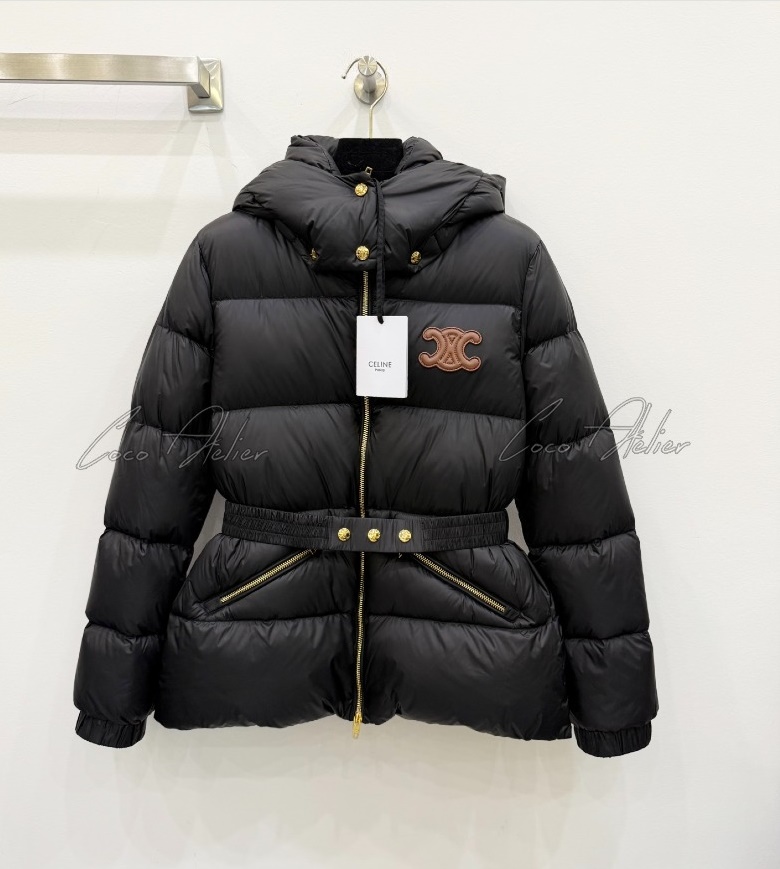 Celine 셀린느 트리옹프 패치 패딩