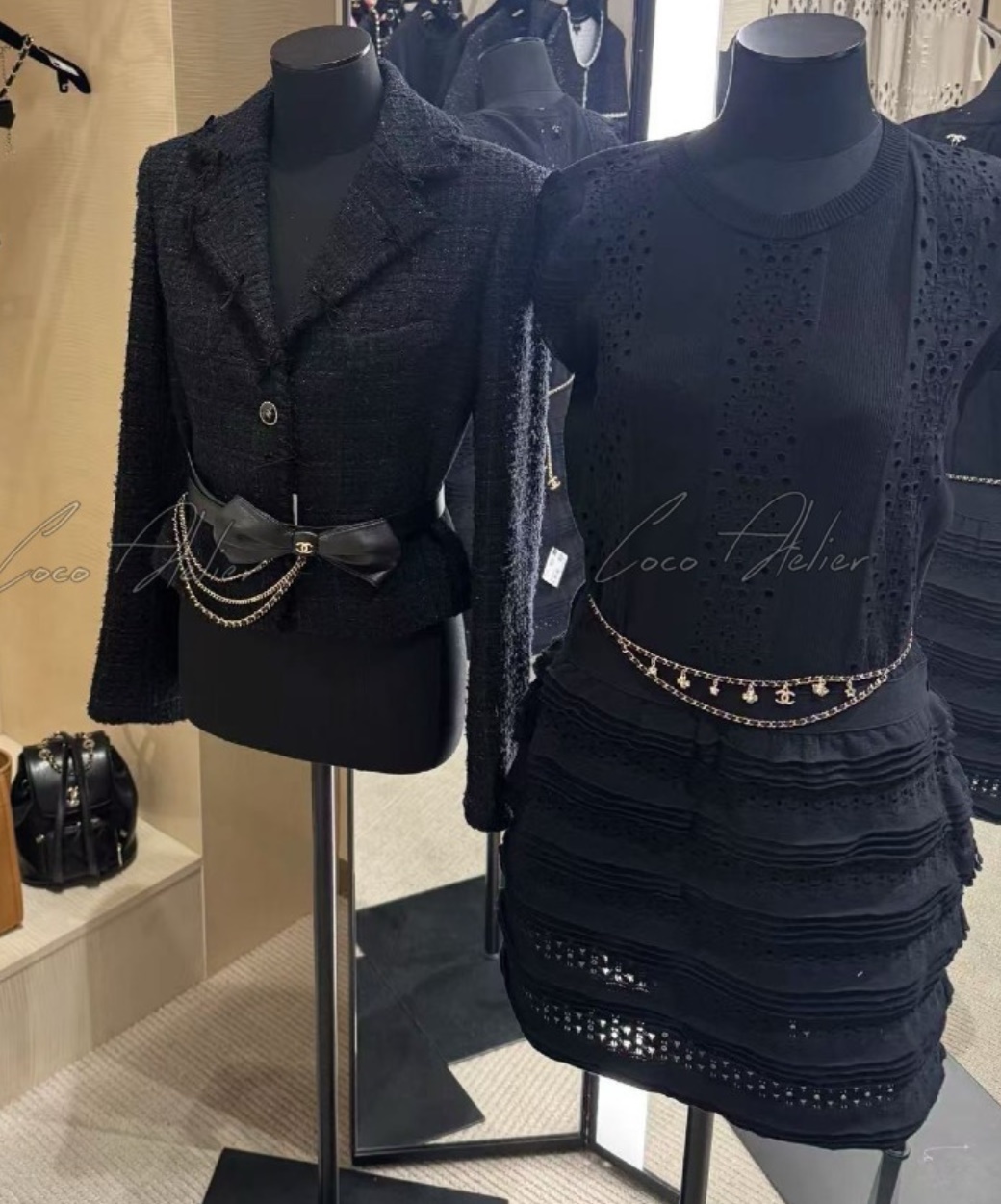 CHANEL 샤넬 체인 벨트