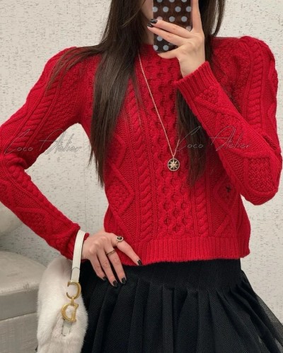 Dior 디올 캐시미어 케이블 니트