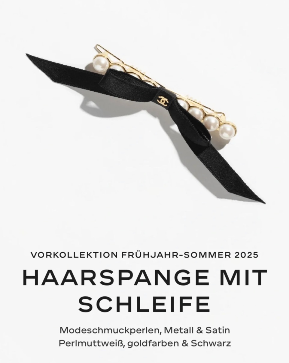 CHANEL 샤넬 헤어핀