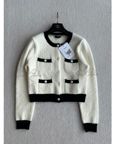 CHANEL 샤넬 캐시미어 가디건