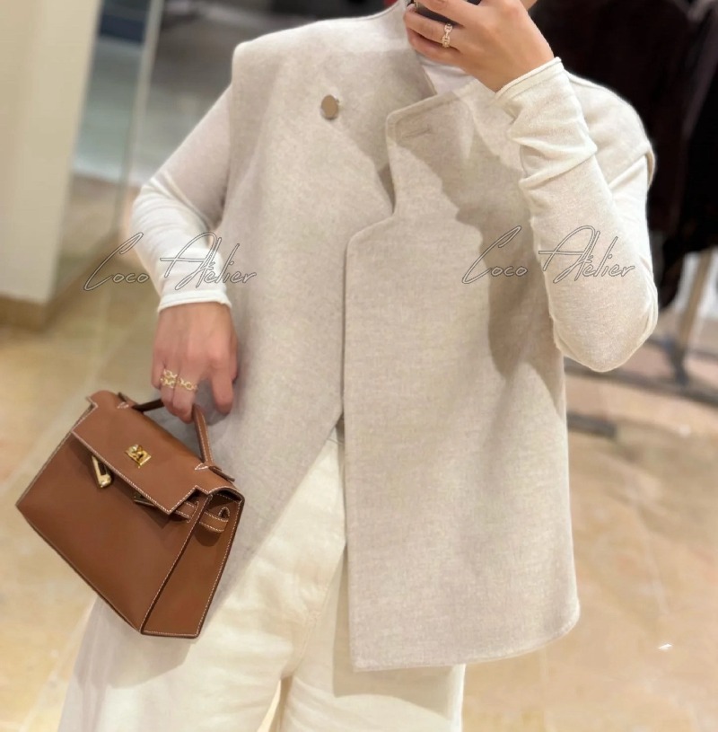 HERMES 에르메스 캐시미어 베스트