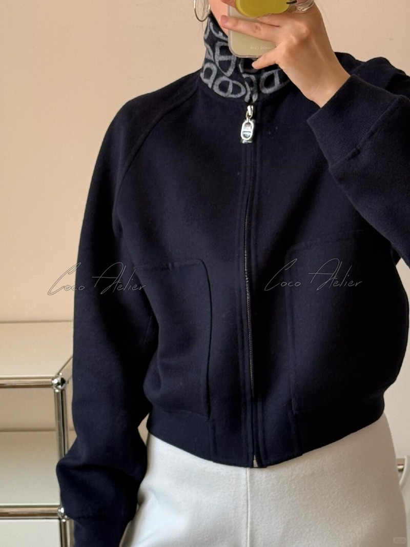 HERMES 에르메스 캐시미어 자켓