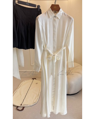 HERMES 에르메스 실크 원피스