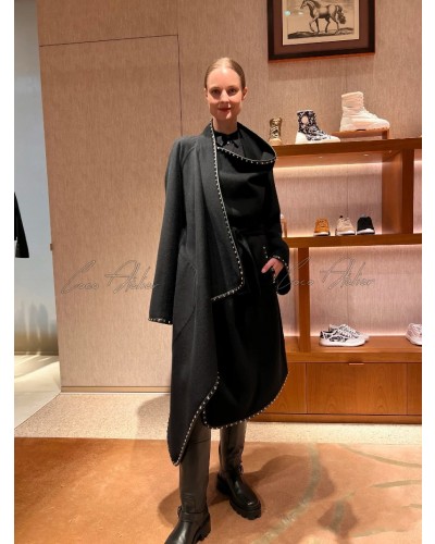 HERMES 에르메스 캐시미어 코트