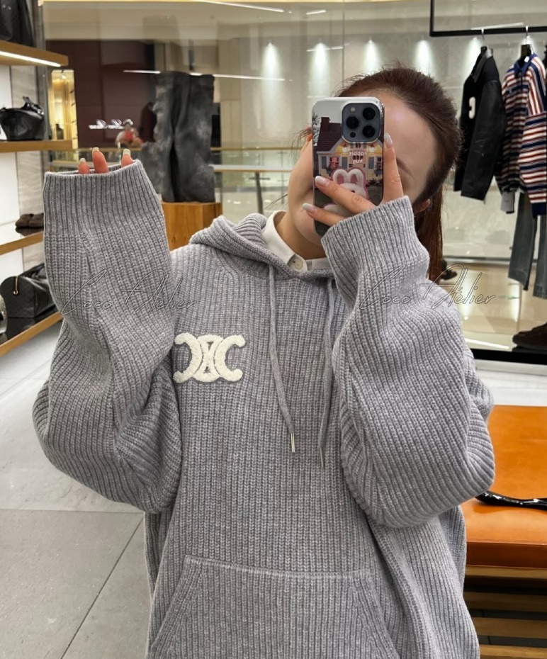 CELINE 셀린느 니트 후드(남녀공용)