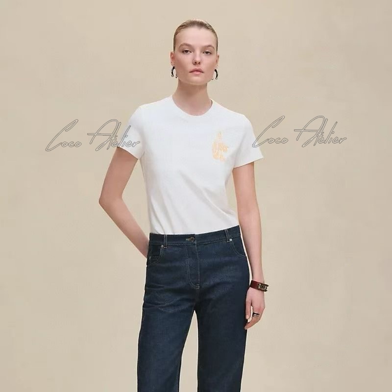 HERMES 에르메스 반팔 티셔츠