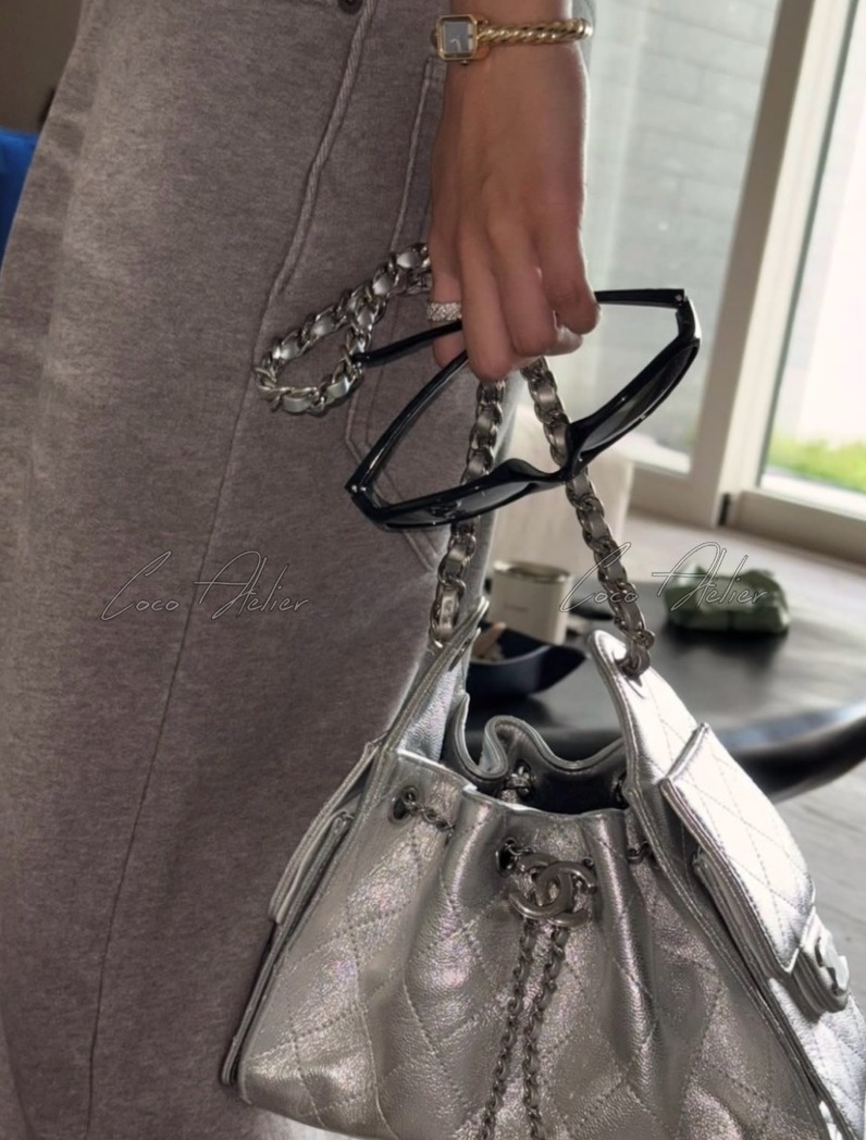 CHANEL 25 BAG SLiver (+Premium)