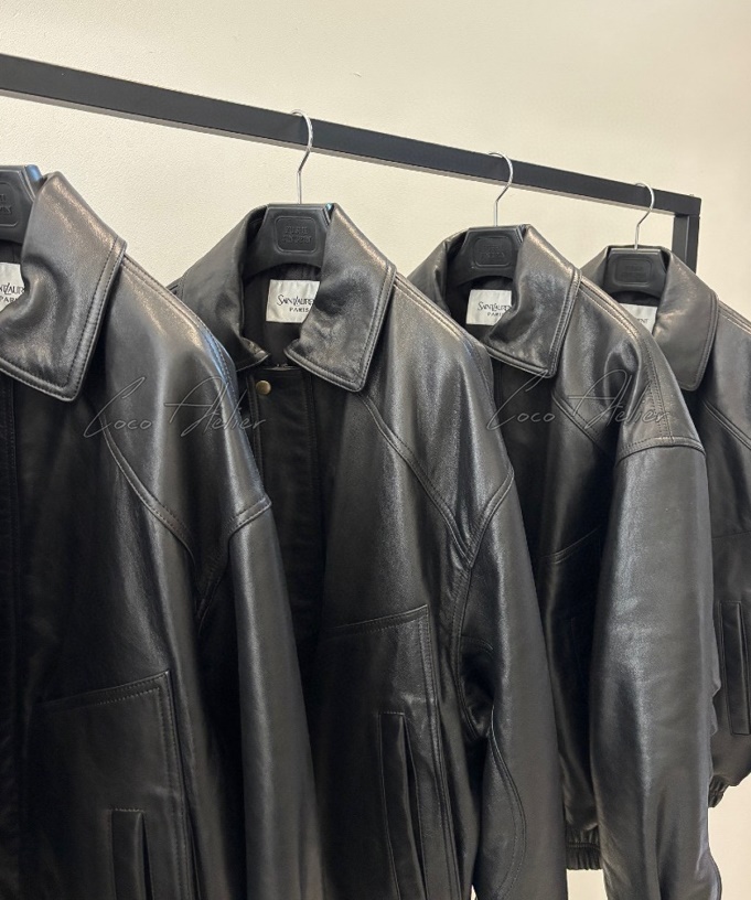 Saint Laurent 생 로랑 가죽 자켓