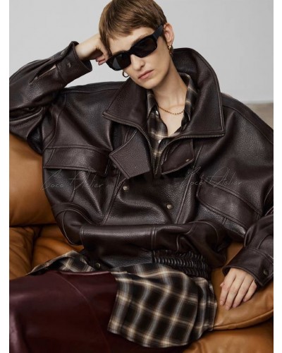 Saint Laurent 생 로랑 가죽 자켓