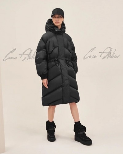 HERMES 에르메스 구스 다운 롱 패딩