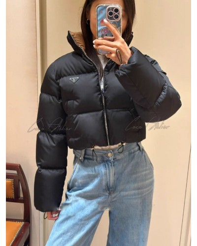 PRADA 프라다 크롭 패딩