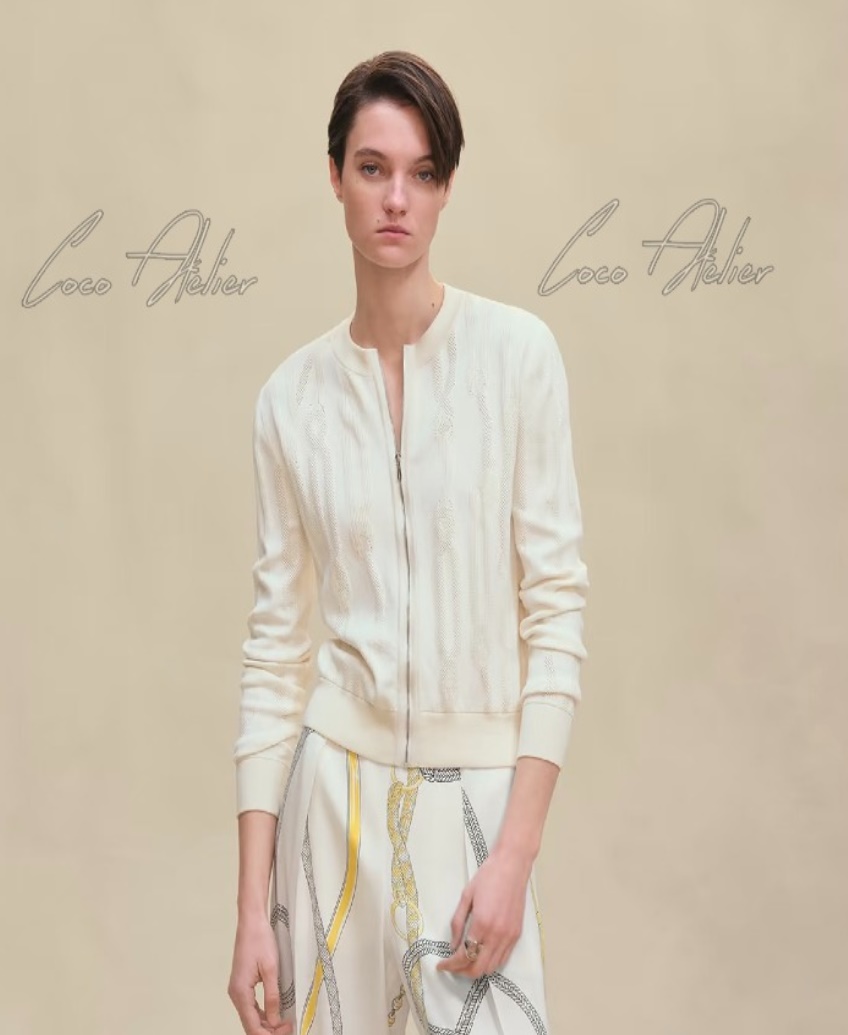 HERMES 에르메스 니트 집업