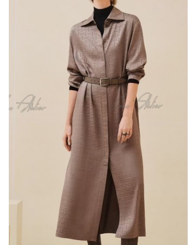 HERMES 에르메스 셔츠 원피스