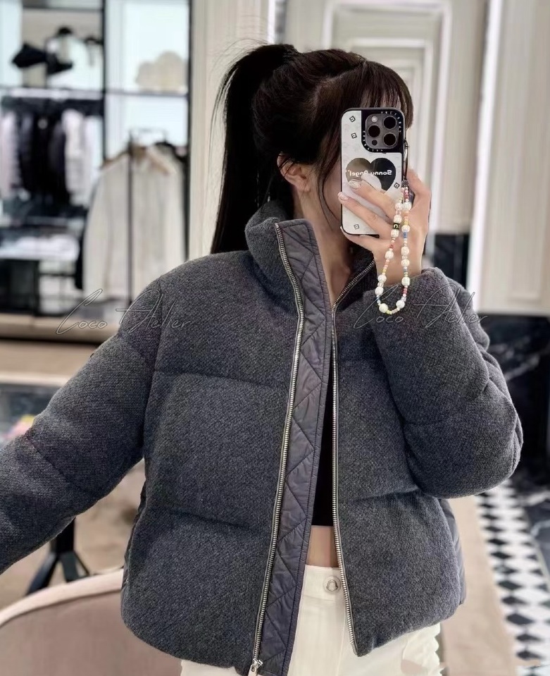 Moncler몽클레어 캐시미어 구스다운 패딩