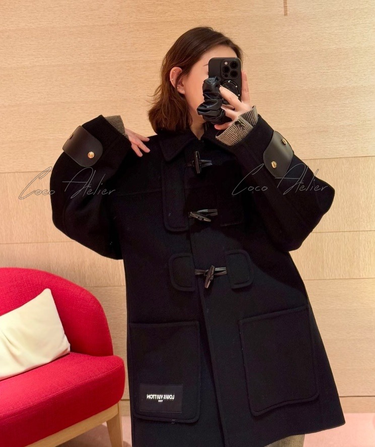 LV 루이비통 양모 코트