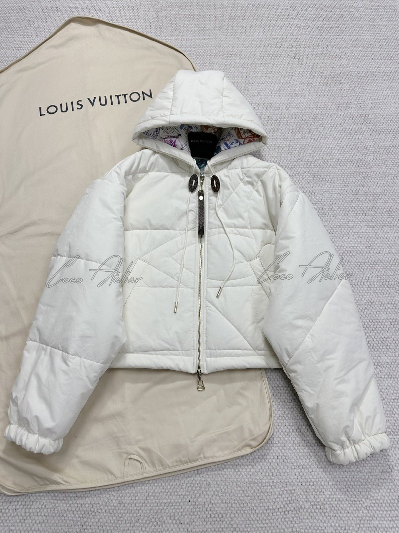 LV 루이비통 후드 패딩 자켓