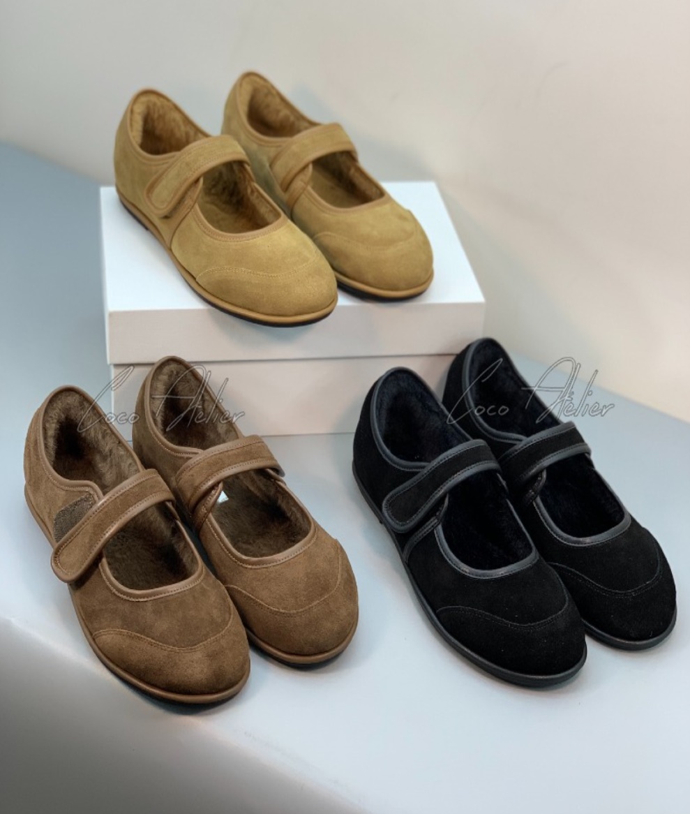 The Row 더로우 시어링 메리제인 샌들