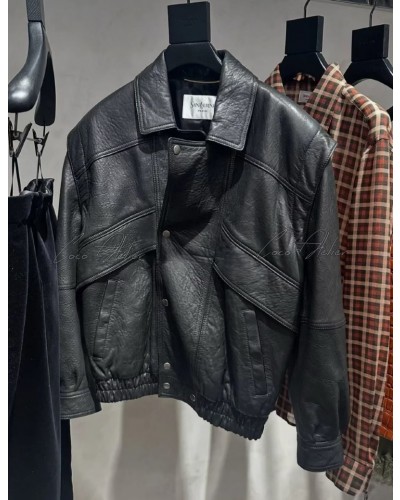 Saint Laurent 생 로랑 가죽 자켓