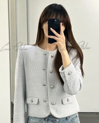 CHANEL 샤넬 트위드 자켓