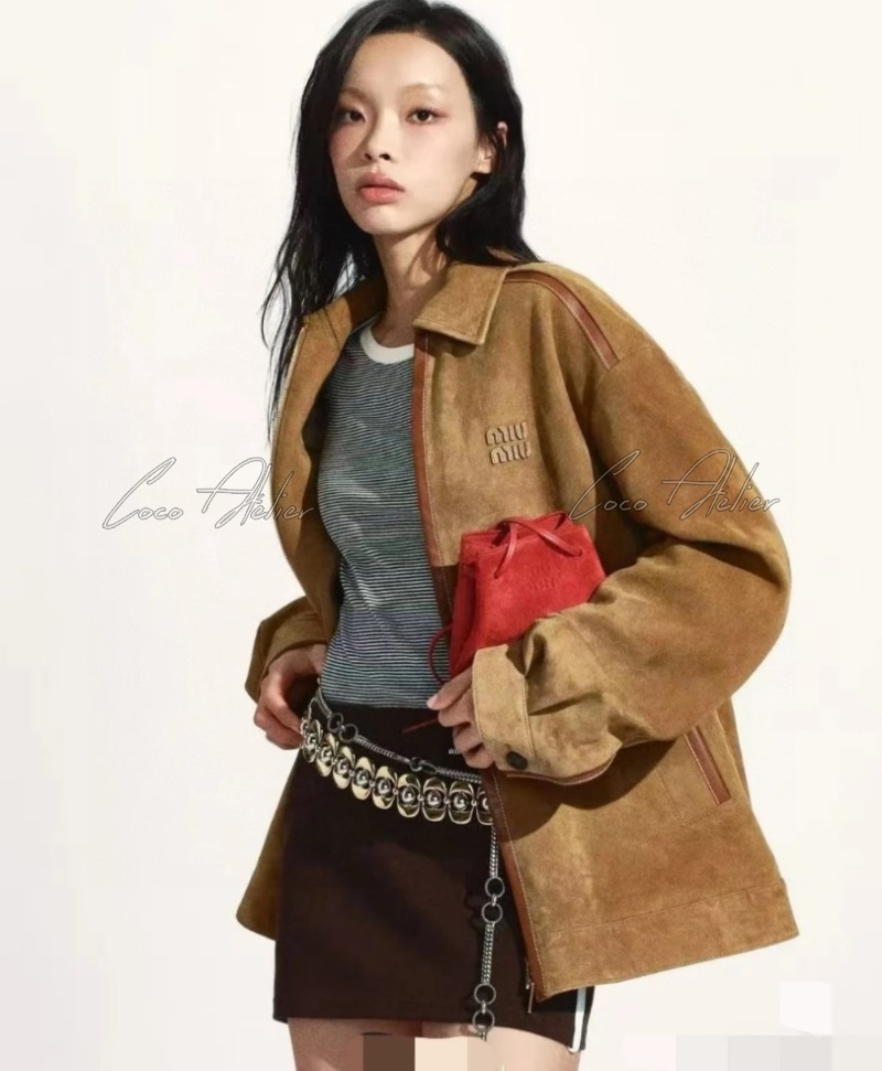 Miumiu 미우미우 스웨이드 자켓