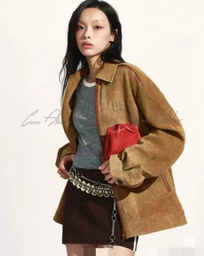 Miumiu 미우미우 스웨이드 자켓