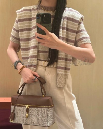 Loro piana 로로피아나 스트라이프 가디건 &  니트