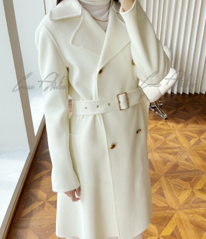 Dior 디올 클래식 더블 브레스티드 캐시미어 코트