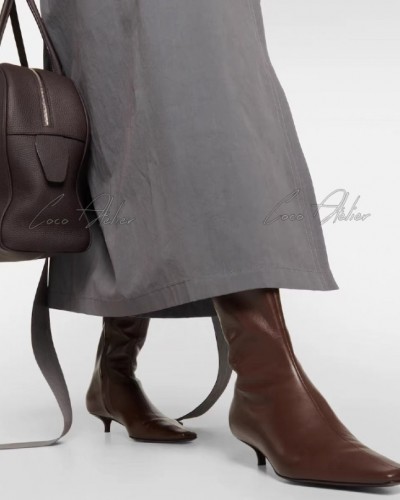 THE ROW 더로우 앵클 부츠 (+2color)