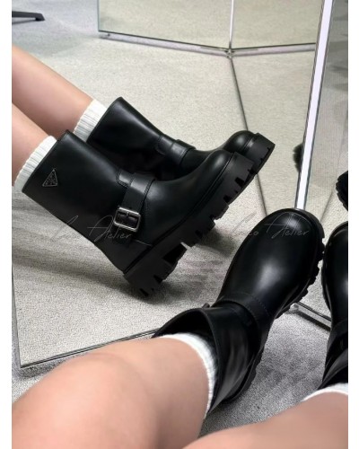 PRADA 프라다 앵클 부츠