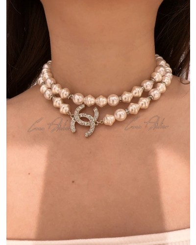 CHANEL 샤넬 진주 목걸이