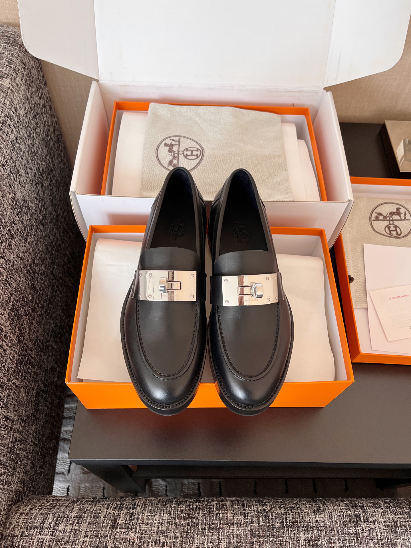 Hermes Hot Kelly loafer