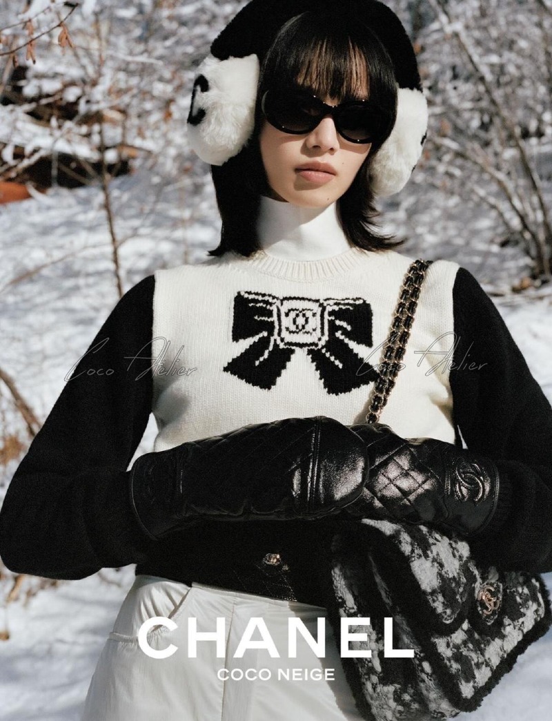 CHANEL 샤넬 리본 니트
