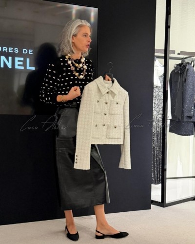 CHANEL 샤넬 리본 니트