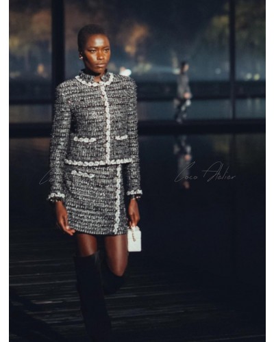 CHANEL 샤넬 트위드 자켓