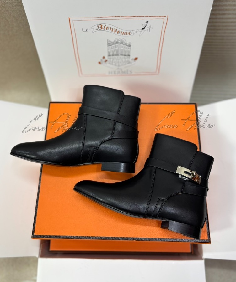 HEREMS 에르메스 앵클 부츠(+handmade)