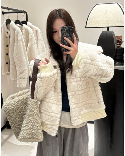 Dior 디올 까나쥬 퍼 무스탕 자켓