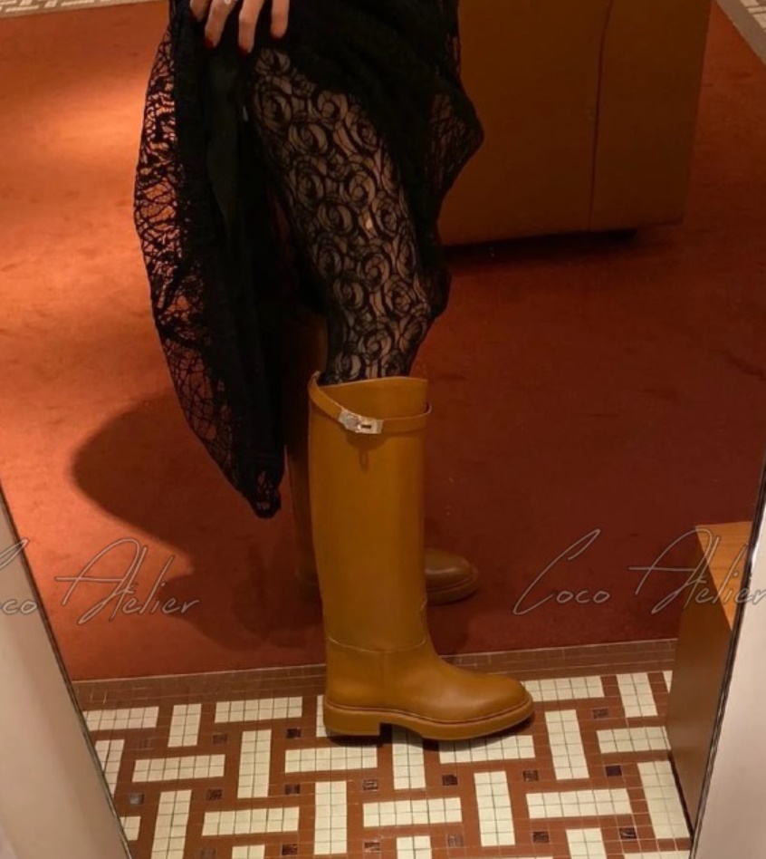 HERMES 에르메스 켈리 부츠