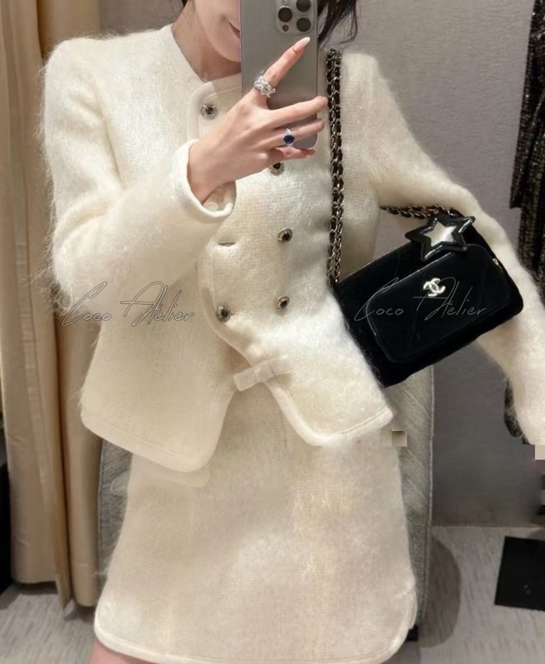 CHANEL 샤넬 더블 자켓&스커트