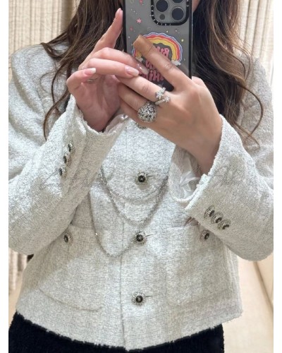 CHANEL 샤넬 트위드 자켓