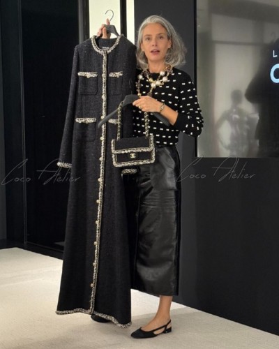 CHANEL 샤넬 트위드 코트