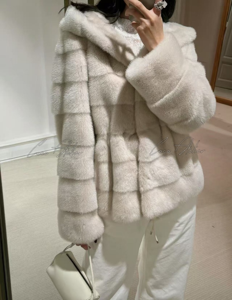 YVES SALOMON 이브살로몬 러시아 소볼 세이블 자켓